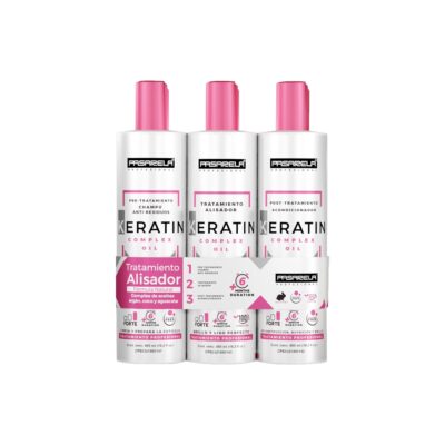 Kit Pasarela Keratin Complex Oil 3 Pasos - 480 ml