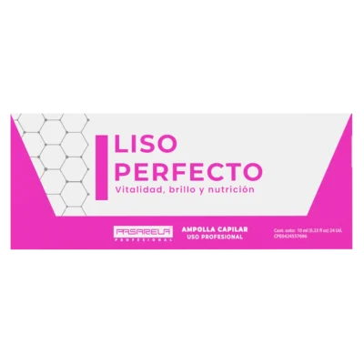 Liso Perfecto Vitalidad  brillo y nutrición (24 Unidades) - 10 ml